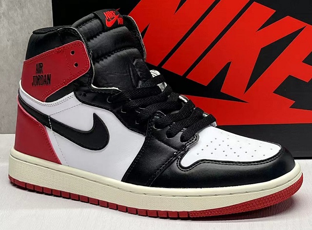 Women Jordan Shoes 1 Grade AAA Black Toe